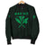 Hawaii Kanaka Polynesian Men's Bomber Jacket Green - Polynesian Pride