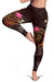 American Samoa Polynesian Leggings - Legend of American Samoa (Red) - Polynesian Pride