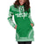 Norfolk Island Women's Hoodie Dress - Polynesian Flag Chief - Polynesian Pride