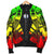 Marshall Islands Men Bomber Jackets - Polynesian Tattoo Reggae - Polynesian Pride