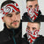 New Zealand Maori Tribal Ornament Bandana - Red - Polynesian Pride