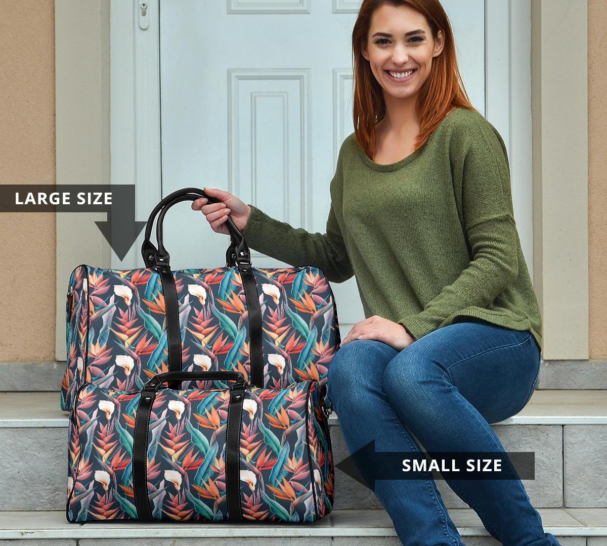 Hawaii Seamless Tropical Flower Hawaiian Summer Hawaii Travel Bag - Polynesian Pride