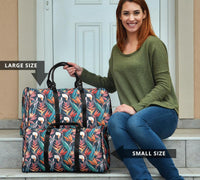 Hawaii Seamless Tropical Flower Hawaiian Summer Hawaii Travel Bag - Polynesian Pride