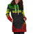 Austral Islands Women's Hoodie Dress - Polynesian Reggae Chief - Polynesian Pride