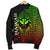 Hawaii Men's Bomber Jacket - Kanaka Maoli Rocket Style (Reggae) - Polynesian Pride