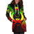 Pohnpei Polynesian Hoodie Dress Map Reggae - Polynesian Pride