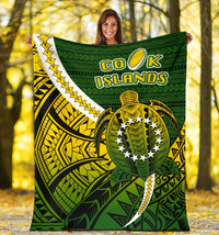 Cook Islands Premium Blanket Style Turtle Rugby - Polynesian Pride