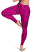 Polynesian Culture Pink Hawaii Women's Leggings AH - Polynesian Pride