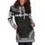 Nauru Women's Hoodie Dress - Polynesian Black Chief - Polynesian Pride