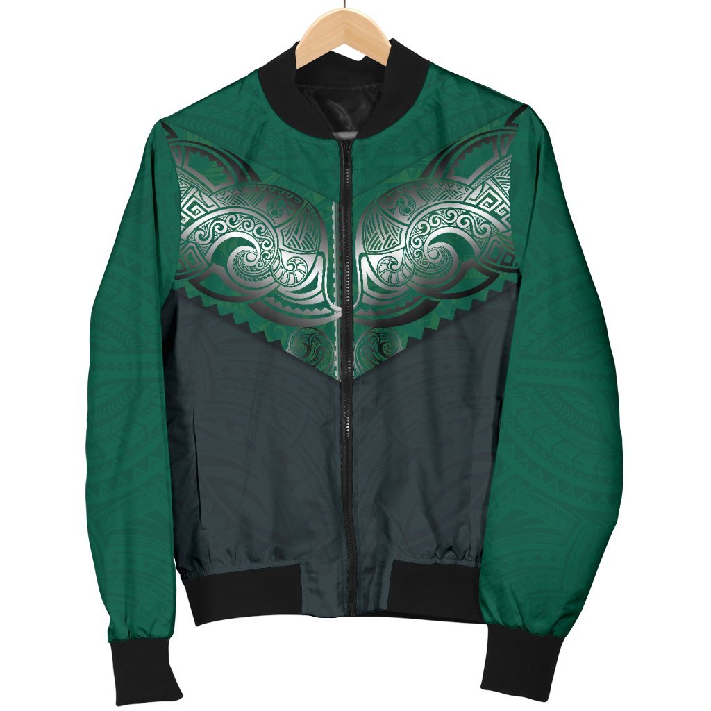 Koru Polynesian Tattoo Men Bomber Jacket - Polynesian Pride
