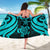 Pohnpei Micronesia Sarong - Tentacle Turtle Turquoise - Polynesian Pride