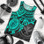 Polynesian Hawaii Men's Tank Top - Turquoise Turtle BLUE - Polynesian Pride