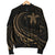 Hawaii Turtle Polynesian Women's Bomber Jacket - Gold - Frida Style - Polynesian Pride