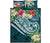 Tonga Polynesian Quilt Bed Set - Summer Plumeria (Turquoise) - Polynesian Pride