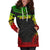 Marshall Islands Women's Hoodie Dress - Polynesian Reggae Chief - Polynesian Pride