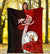 Niue Polynesian Premium Blanket - Coat Of Arm With Hibiscus - Polynesian Pride