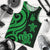 New Caledonia Men's Tank Top - Green Tentacle Turtle Green - Polynesian Pride