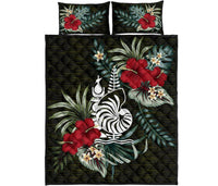 New Caledonia Polynesian Quilt Bed Set - Special Hibiscus - Polynesian Pride