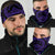 Hawaiian Mauna Kea Purple Bandana 3 - Pack - Polynesian Pride