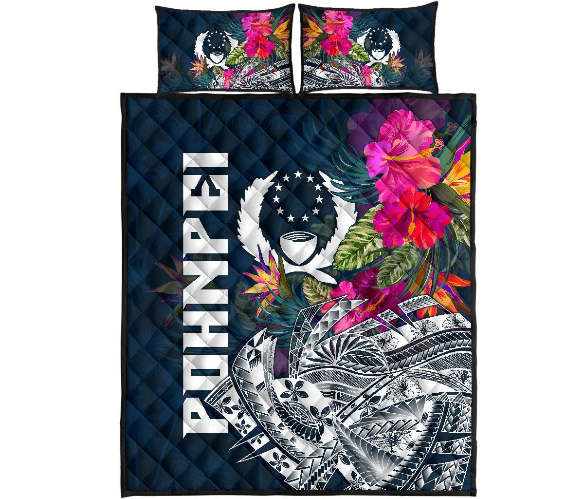 Pohnpei Quilt Bed Set - Pohnpei Summer Vibes - Polynesian Pride