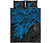 Yap Polynesian Quilt Bed Set - Blue Turtle - Polynesian Pride