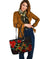 Hawaii Turtle Hibiscus Polynesian Large Tote Bag - Adela Style - AH - Polynesian Pride