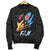 Fiji Men's Bomber Jacket - Fiji In Me (Black) - Polynesian Pride