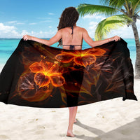 Hawaii Hibiscus Fire Sarong - Polynesian Pride