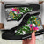 Tuvalu High Top Shoes White - Turtle Plumeria Banana Leaf - Polynesian Pride