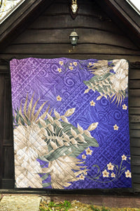 Hawaii Premium Quilt - Hawaii Hibiscus Polynesian Culture Revival - Polynesian Pride