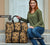 Polynesian Turtle Palm And Sea Pebbles Gold Hawaii Travel Bag - Polynesian Pride