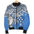 Kosrae Polynesian Bomber Jacket (Men) - Polynesian Turtle - Polynesian Pride