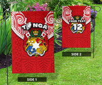 (Custom Personalised) Tonga Rugby Flag Royal Style - Polynesian Pride