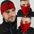 Hawaiian Polynesian Tatau Turtle Red Bandana 3 - Pack - Polynesian Pride