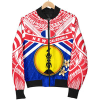 New Caledonia Rugby Men Bomber Jacket Polynesian - Polynesian Pride