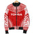 Tonga Flag Polynesian Chief Men's Bomber Jacket - Polynesian Pride