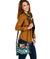 Nauru Polynesian Shoulder Handbag - Summer Plumeria (Turquoise) - Polynesian Pride