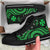 Wallis and Futuna High Canvas Top Shoes - Green Tentacle Turtle - Polynesian Pride