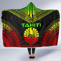 Tahiti Polynesian Chief Hooded Blanket - Reggae Version - Polynesian Pride