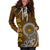 Samoa Hoodie Dress - Polynesian Boar Tusk - Polynesian Pride