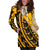 Hawaii Women's Hoodie Dress - Polynesian Wild Style - Polynesian Pride