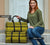 Polynesian Tattoo Tribal Yellow Hawaii Travel Bag - Polynesian Pride