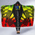 Cook Islands Hooded Blanket - Polynesian Tattoo Reggae - Polynesian Pride