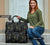 Tropical Leaves And Flowers In The Night Style Hawaii Travel Bag - Polynesian Pride