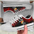 Mate Ma'a Tonga Rugby Low Top Shoe Polynesian Unique Vibes - Red - Polynesian Pride