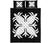 Hawaiian Quilt Bed Set Royal Pattern - Black And White - A2 Style - Polynesian Pride