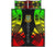 Tuvalu Quilt Bed Set - Tuvalu Coat Of Arms Reggae Tattoo Style Art - Polynesian Pride