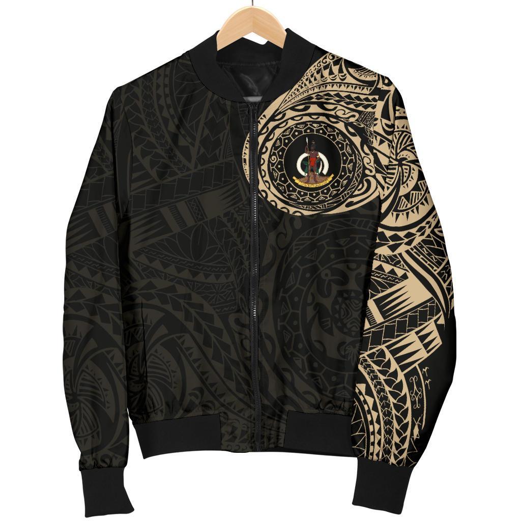 Vanuatu in My Heart Tattoo Men's Bomber Jacket - Polynesian Pride