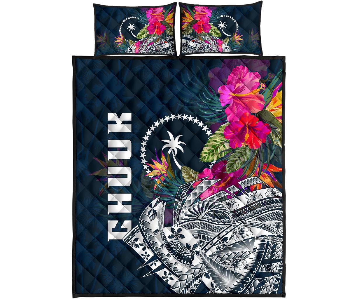 Chuuk Quilt Bed Set - Chuuk Summer Vibes - Polynesian Pride