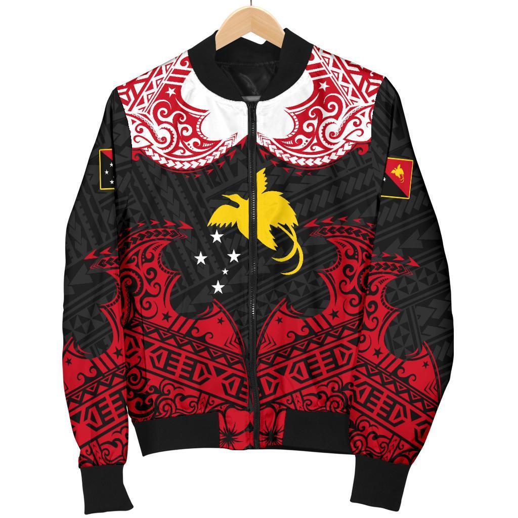 Papua New Guinea Men's Bomber Jacket Melanesia - Polynesian Pride